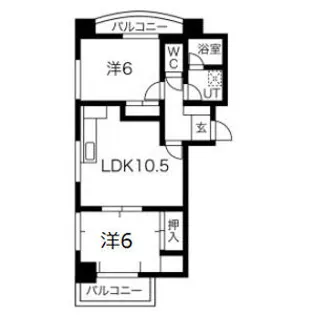 WIN大須【401号室】の間取り