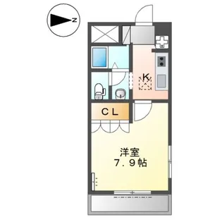グランドール Ⅲ【1階】の間取り