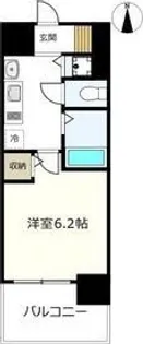プレサンス鶴舞公園WEST【5階】の間取り