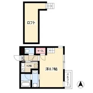 SuccessⅥ【1階】の間取り