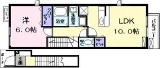 CASA 18【2階】の間取り