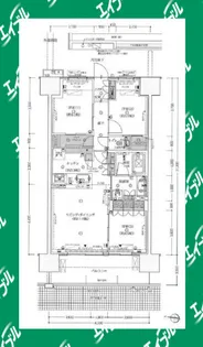 レーベン名古屋松重町GRAND AUBE【4階】の間取り