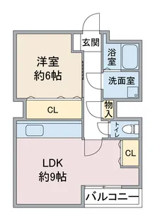コーポ竹味【2階】の間取り