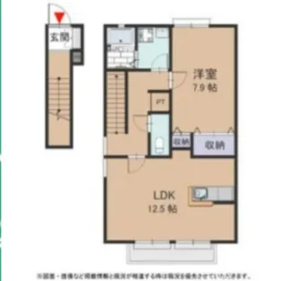 サンガーデンひかりⅢ【C202号室号室】の間取り