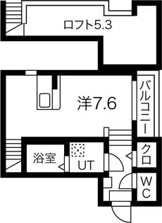 Precious Court御器所【105号室】の間取り