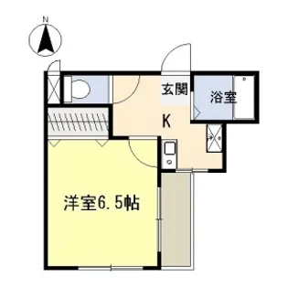 タウンハイツ天池【302号室】の間取り