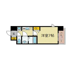 プレサンス久屋大通公園エアリー【3階】の間取り