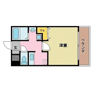 キャノンピア鶴舞【7階】の間取り