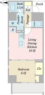 プロシード金山3【4階】の間取り