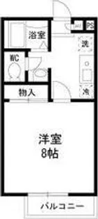 HOMEST旭【2階】の間取り