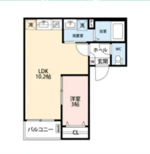 GRANDBLUE haruta Ⅰ【1階】の間取り