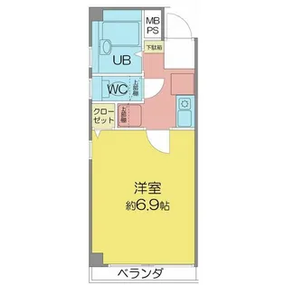e池下【3階】の間取り