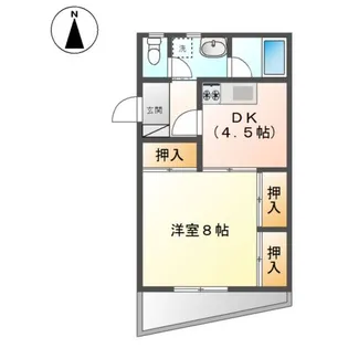 ファインシティ【3階】の間取り