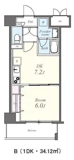 コンセール葵【2階】の間取り