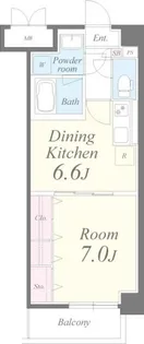 フローラ【4階】の間取り