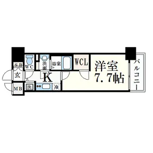 プレサンス新栄町ギャラント【14階】の間取り