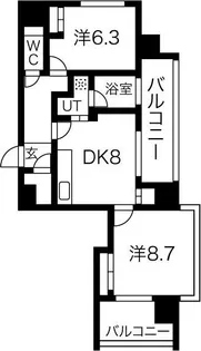 さくらHills NAGOYA WEST【9階】の間取り