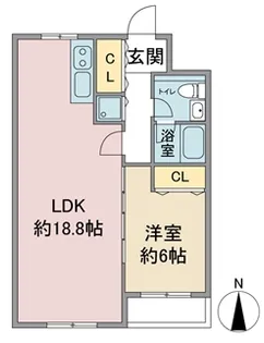 パークマノア【3階】の間取り