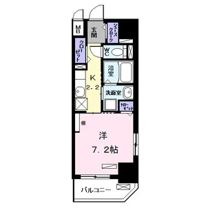 グレースヒルズ金山【2階】の間取り