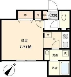 Branche覚王山【3階】の間取り