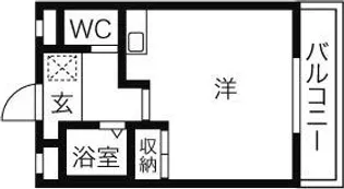 ドール新栄【5階】の間取り