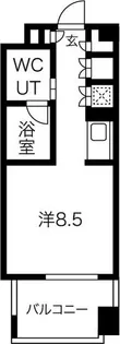 白川公園パークマンション【2階】の間取り