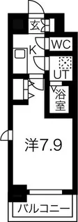 メイクス新栄【6階】の間取り