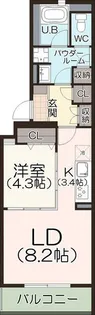 Node プラス TSURUMAI【2階】の間取り