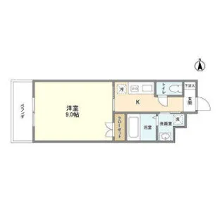 エルメディオ千種【718号室】の間取り