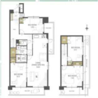 御器所サンハイツ【510号室】の間取り