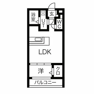 LeGioie西高蔵駅【2階】の間取り