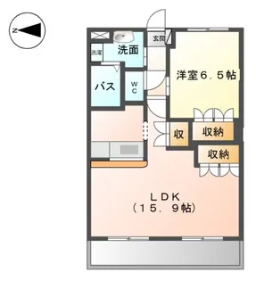 ハッピー ガーデン【3階】の間取り