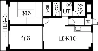 メゾンソシアル【5階】の間取り