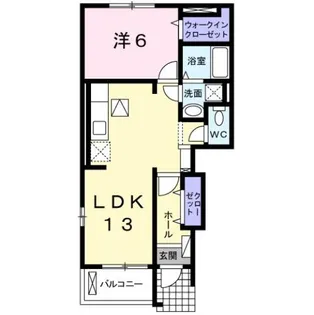 アルフィーネ【1階】の間取り