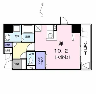 ベル アンジュ【3階】の間取り