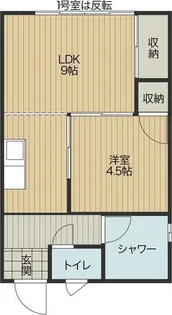 カーサバレンシア【6階】の間取り