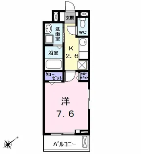 ザ ルミナス トキワ【3階】の間取り