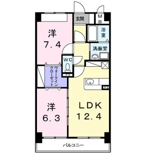 アベーク101【4階】の間取り