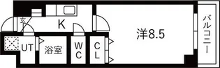 クレサス代官.m【3階】の間取り