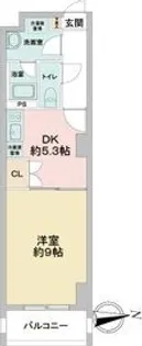 レジディア東桜【806号室】の間取り