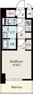 S-RESIDENCE上前津South【14階】の間取り