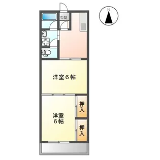 グリーンメゾン【2階】の間取り