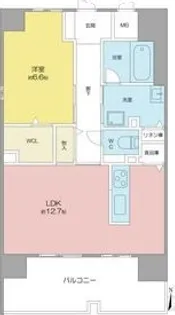 高畑T-2マンション【11階】の間取り