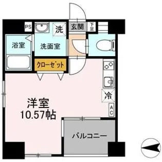 GRANDUKE東別院crea【204号室】の間取り