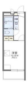 レオパレスパールアケノ第3【207号室】の間取り