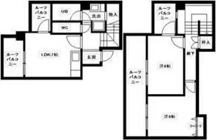 レスカール白金【6階】の間取り