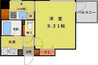 プランベイム滝子通【2階】の間取り