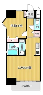 セレニティー名駅【2階】の間取り