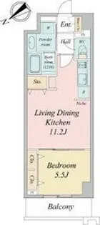 グランルクレ新栄イースト【215号室】の間取り