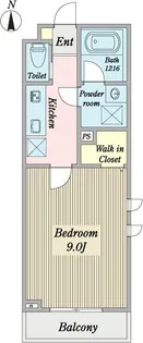 Luminare千代田【1階】の間取り